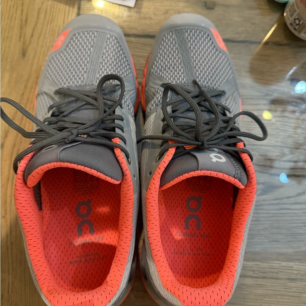 on Shoes Grey and Melon Women’s Size 9